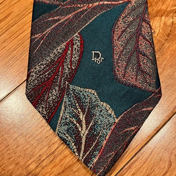 Christian Dior Polyester Tie - Picture 1 of 3